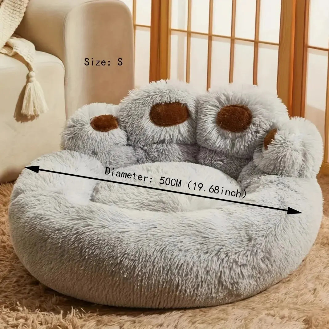 Soft Long Plush Dog Sofa Beds