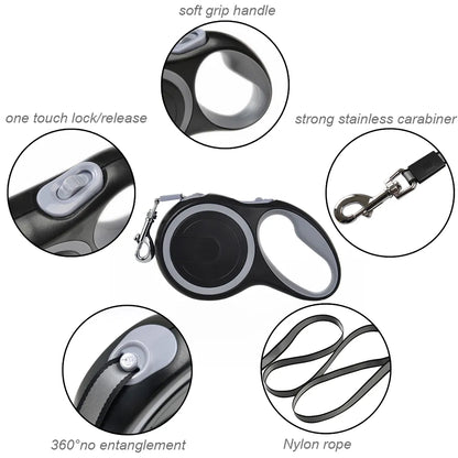Adjustable Durable Walking Hiking Bulldog Rope