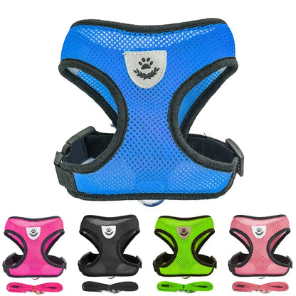 Breathable Fabric Mesh Dog Leash