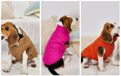 Cold Proof Warm Dog Jacket with Fleece