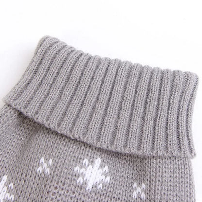 Knitted Christmas Dog Sweaters