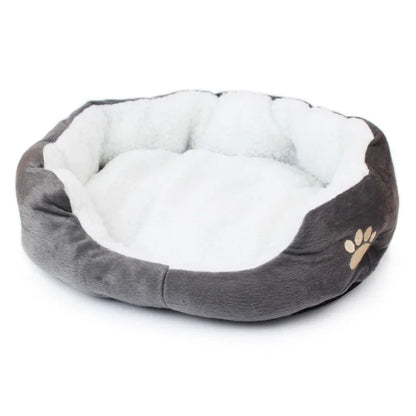 Christmas Lambswool Kennel Teddy Bichon Bed