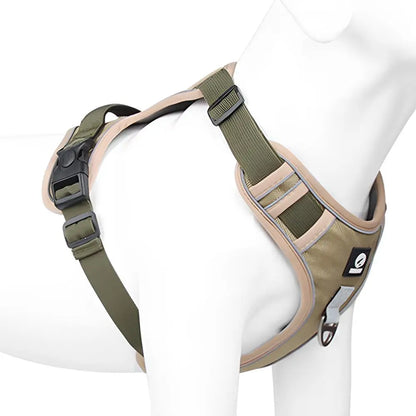 Labrador Army Reflective Adjustable Harness