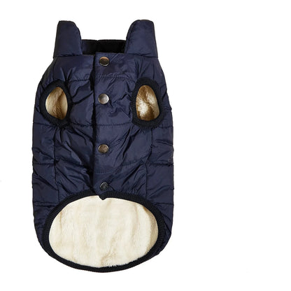 Cold Proof Warm Dog Jacket with Fleece